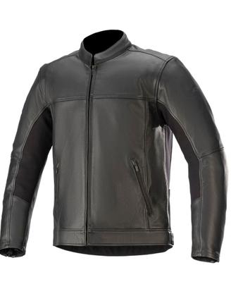 Giacca moto Alpinestars Topanga pelle black