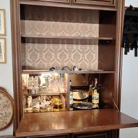 Mobile bar + mobiletto porta stereo/multiusi