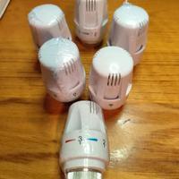 Set di 6 termostati per termosifoni da riscaldamen
