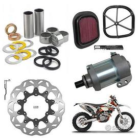 Ktm Exc scarico trasmissione frizione freni filtro