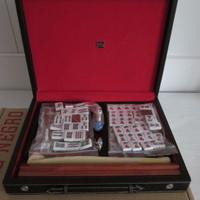 Valigetta pelle DAL NEGRO gioco da tavolo MAH JONG