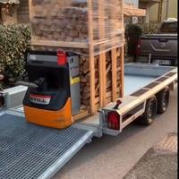 Rimorchio trasporto muletti - legna - pellet ecc.