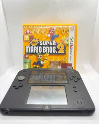 Nintendo 2DS+ Caricatore +New Super Mario Bros 2