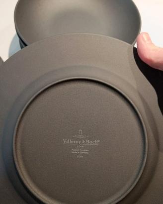 Set 18 piatti Manufacture Villeroy & Boch Nero