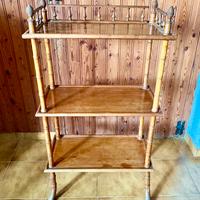 Mobiletto vintage stile bambù – 3 ripiani