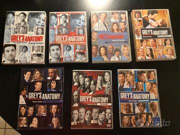 Dvd “Grey’s Anatomy” stagioni complete