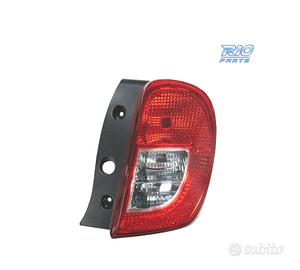 FANALE DESTRO PER NISSAN MICRA 14-17 BIANCO ROSSO