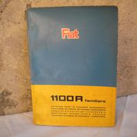 Fiat 1100 R anni 60 catalogo carrozzeria Fiat