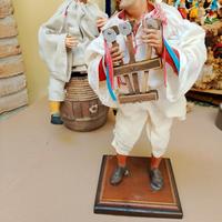 Pulcinella suonatore.