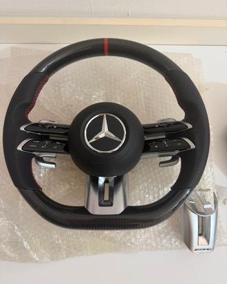 Bolante mercedes AMG style carbon fiber con airbag