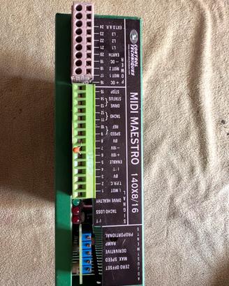 MIDI MAESTRO 140x8/16DRIVER  DC MOTOR. !!TESTATO!!