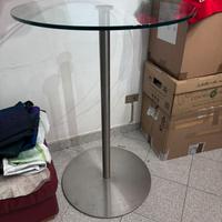 Tavolo da Bar in cristallo o da Ufficio