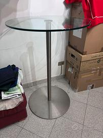 Tavolo da Bar in cristallo o da Ufficio