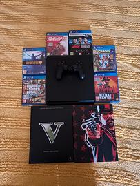 🎮 PS4 + 6 GIOCHI + 2 GUIDE – LOTTO COMPLETO