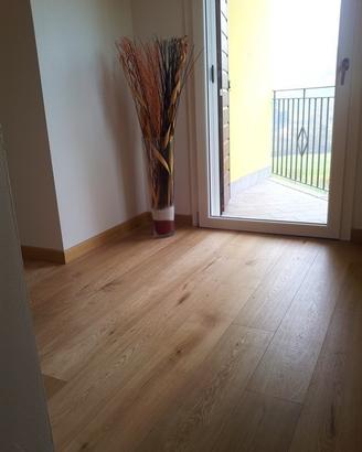 Plancia legno Rovere Elegance fiammata verniciata