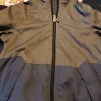 giacca a vento mezza stagione decathlon 7/8 anni