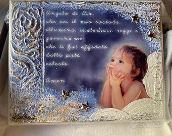 Quadro VALORI foglia oro/argento