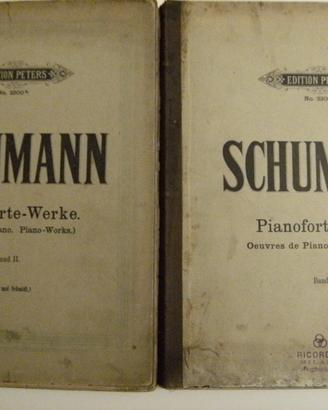 Lotto spartiti Schumann 1898