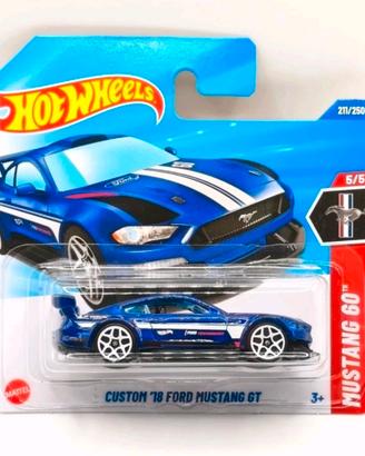 Hot Wheels  HYY94 Custom '18 Ford Mustang GT n.211