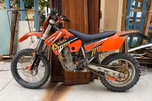 Moto KTM enduro 450 anno 2005