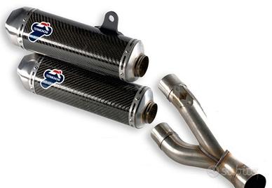 scarico in carbonio termignoni monster 1100 evo