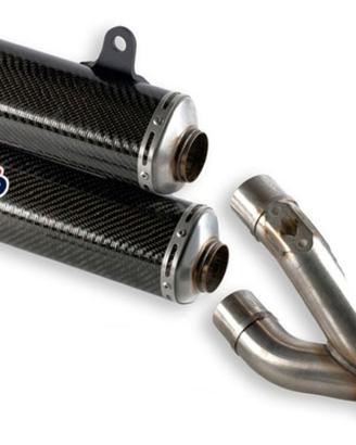 scarico in carbonio termignoni monster 1100 evo