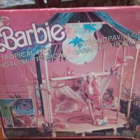 Gioco barbie vintage bungalow tropical 