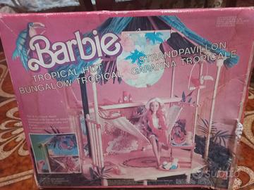 Gioco barbie vintage bungalow tropical 