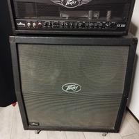 amplificatore testata + cassa peavey valve king 