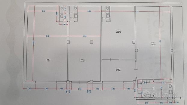 Locali Nuovi di varia metratura ed utilizzo