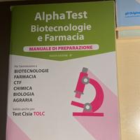 Alpha test biotecnologie e farmacia