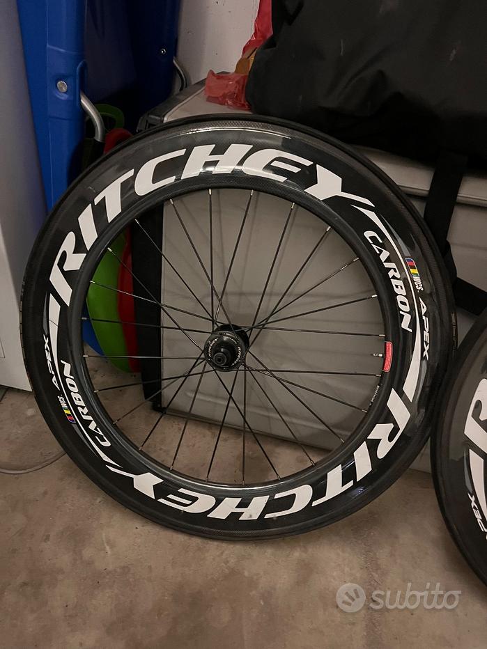 Bicicletta Cerchi Profilo Alto Usati Ruote Alto Profilo Carbonio