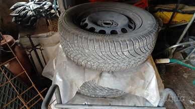 Ruote invernali con cerchi skoda Karoq