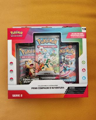 Box SIGILLATO Pokemon PRIMI COMPAGNI D'AVVENTURA 