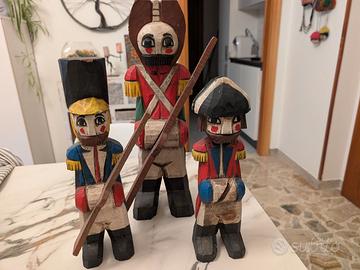 Soldati in legno artigianali