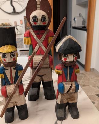 Soldati in legno artigianali