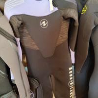 Mute subacquea Nuove DONNA umide e stagne