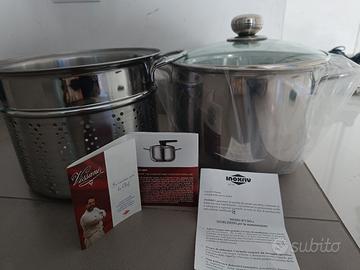 Set pentole pasta induzione Inoxriv