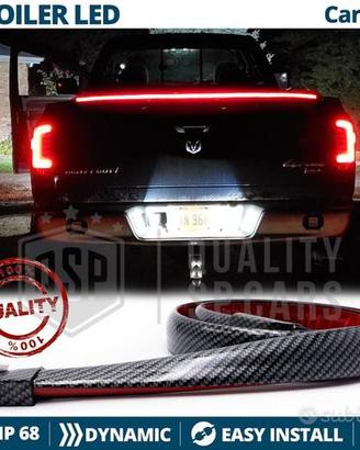 SPOILER Posteriore LED per FORD RANGER Carbon Look