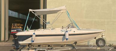 Barca Silentcraft e motore selva