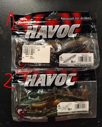 artificiali pesca Black bass 
