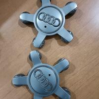 Set 2 Coprimozzi Ruota Originali Audi
