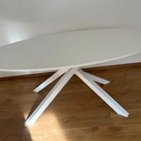 Tavolo ikea ovale con 4 sedie