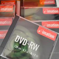 Confezione 10 DVD-RW vergini Imation 