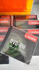 Confezione 10 DVD-RW vergini Imation 