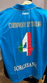 Maglia Napoli 4 Scudetto Tg XL