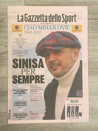 Gazzetta dello Sport Sinisa Mihajilovic Per Sempre