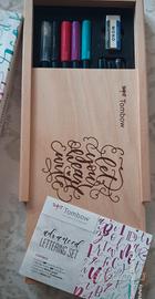 Set penne per scrittura calligrafica Tombow Italy