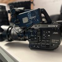 Telecamera Sony Fs5 + ottiche Zoom 18-110/ 18-105