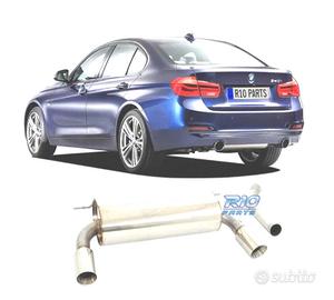 SCARICO SPORTIVO BMW F30 316 320 325 LOOK M DOPPIA